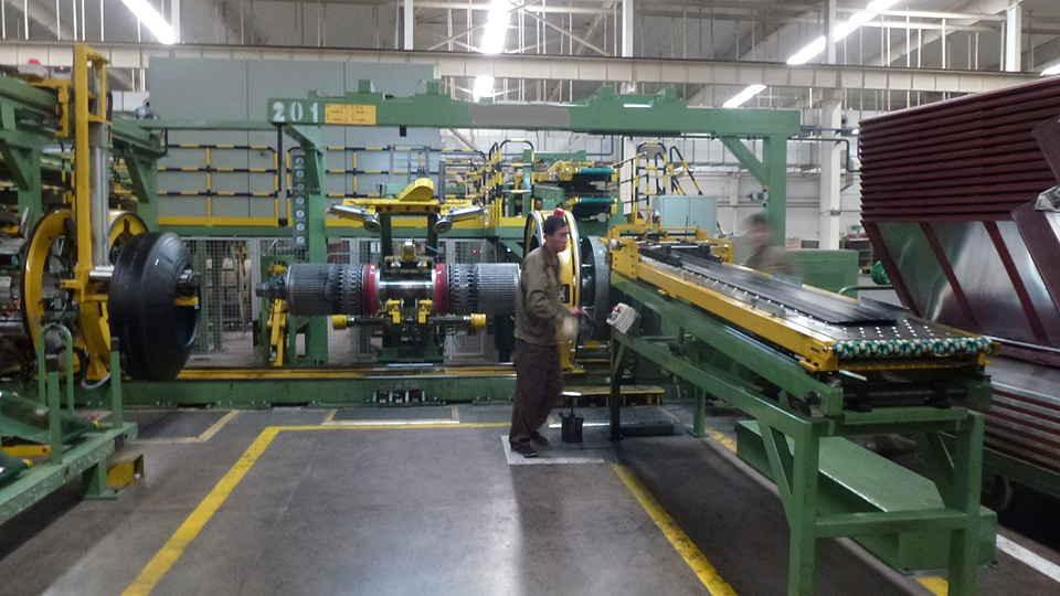 Advanced Tyre Building Machine